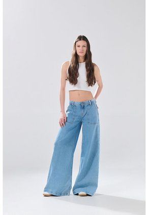 KOAJ PANTALON KOAJ JEAN SUP OPEN LEG 33149  2