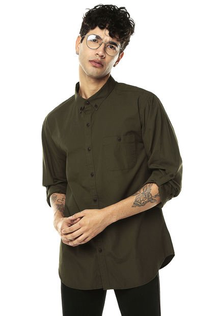 Camisa Verde Oliva Koaj