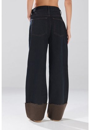 KOAJ PANTALON KOAJ JEAN LOOSE ROLL UP 33372