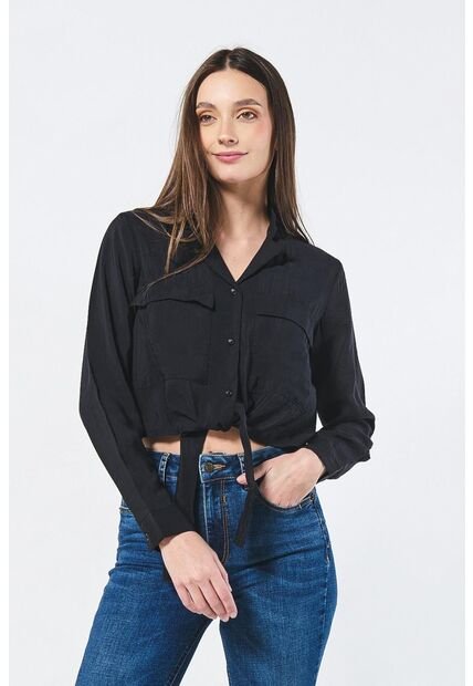 BLUSA KOAJ CUELL CAMISERO CROP 6032 3/24