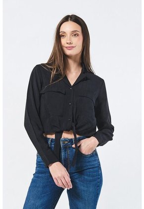 BLUSA KOAJ CUELL CAMISERO CROP 6032 3/24