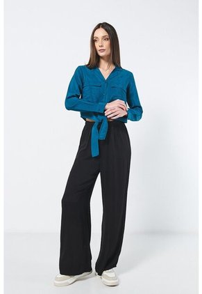 BLUSA KOAJ CUELL CAMISERO CROP 6032 3/24