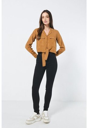 BLUSA KOAJ CUELL CAMISERO CROP 6032 3/24