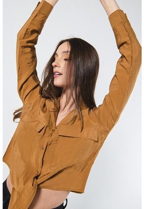 BLUSA KOAJ CUELL CAMISERO CROP 6032 3/24