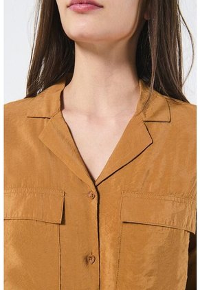 BLUSA KOAJ CUELL CAMISERO CROP 6032 3/24