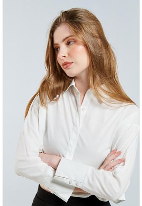 KOAJ BLUSA KOAJ CAMISERO CROP ML 4039