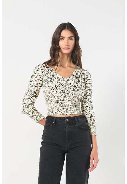 KOAJ BLUSA KOAJ ESCT V ENCAUCHADA ML 9759 4/2