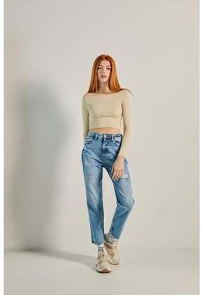 KOAJ PANTALON KOAJ JEAN MOM STA 6088 1/24