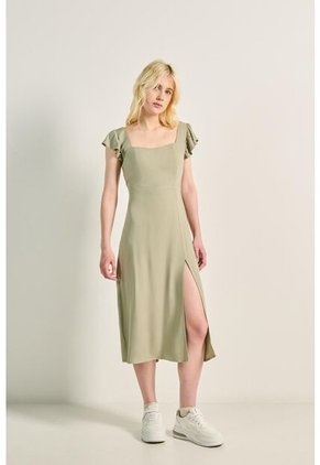 VESTIDO KOAJ GOLAS Y ABERTURA 9201 2/24