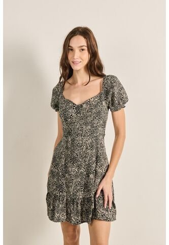 VESTIDO KOAJ ANUDADO CORTO 8687 2/24 Koaj