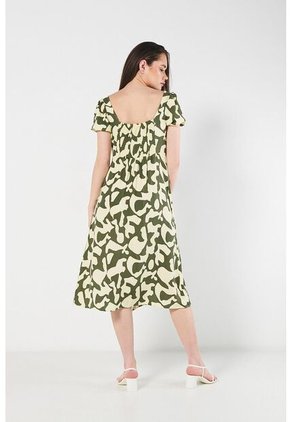 VESTIDO KOAJ ABERTURA Y LAZO 11219 3/24