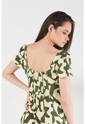 VESTIDO KOAJ ABERTURA Y LAZO 11219 3/24