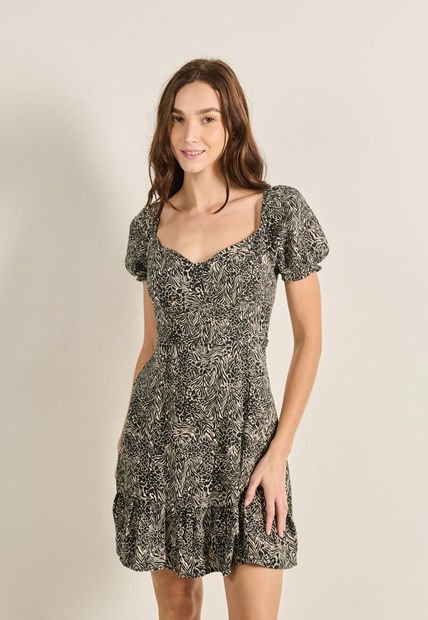 KOAJ VESTIDO KOAJ ANUDADO CORTO 8687