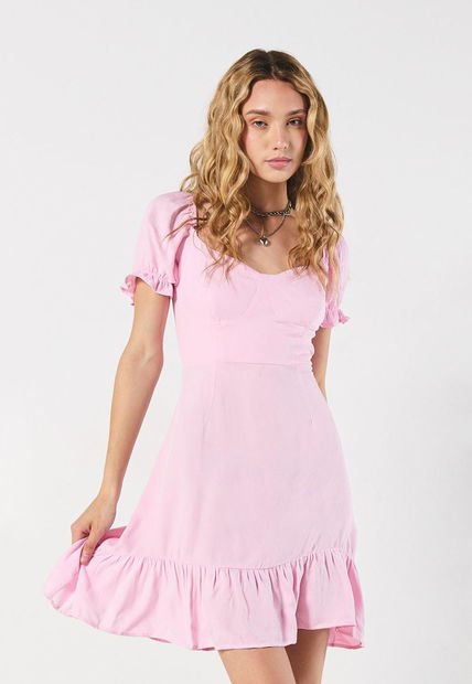 KOAJ VESTIDO KOAJ ANUDADO CORTO 8688