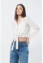 BLUSA KOAJ CUELL CAMISERO CROP 6032 3/24 de Koaj