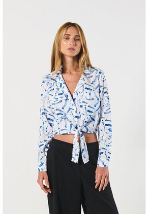 BLUSA KOAJ CUELL CAMISERO CROP 6035 3/24