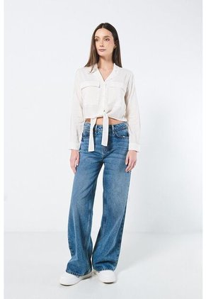 BLUSA KOAJ CUELL CAMISERO CROP 6032 3/24