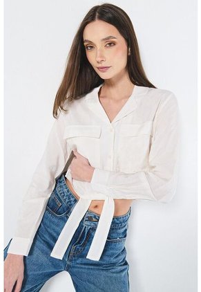 BLUSA KOAJ CUELL CAMISERO CROP 6032 3/24