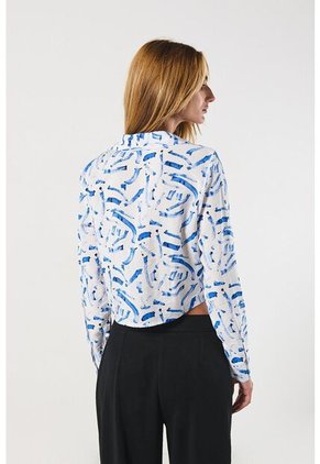 BLUSA KOAJ CUELL CAMISERO CROP 6035 3/24