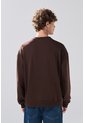 KOAJ Buzo Café Oscuro Cuello Redondo Oversize De Scooby-Doo de Koaj