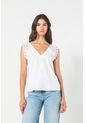 KOAJ BLUSA KOAJ ESCOTE V ENCAJE 14517 4/24 de Koaj