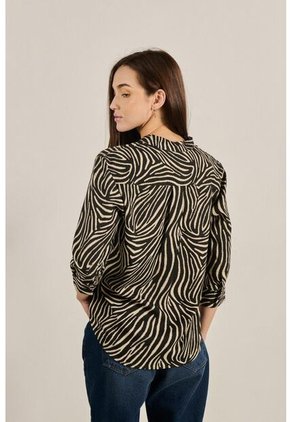 BLUSA KOAJ SOLAPA MANGA 3-4  5664 1-24