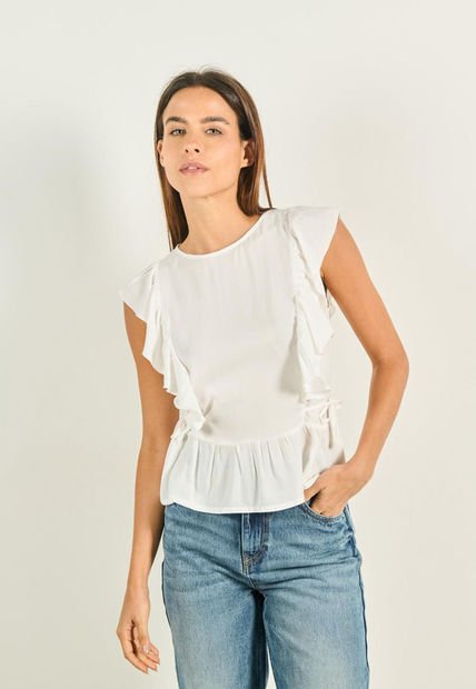 KOAJ BLUSA KOAJ CROP GOLAS 9206 2/24