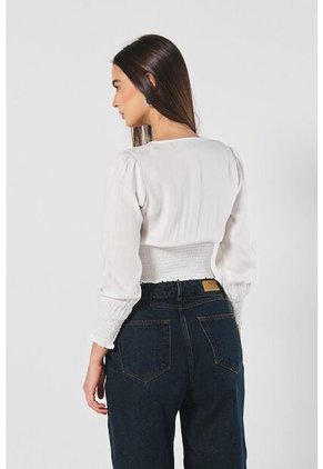 BLUSA KOAJ  ENCAUCHADA ML 10589 4/24