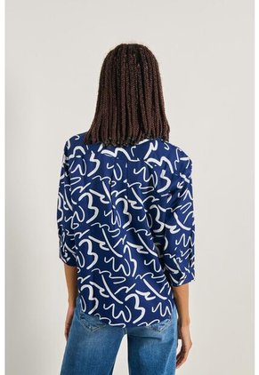 BLUSA KOAJ SOLAPA MANGA 3-4  5664 1-24