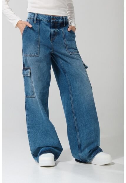 PANTALON KOAJ JEAN CARGO M 24587 2/25