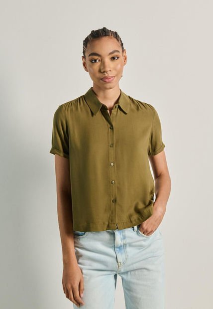 KOAJ BLUSA KOAJ CAMISERA CROP MC 4643