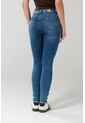 KOAJ Jean Push Up Tiro Alto Azul Claro Con Realce Y Desgastes de Koaj
