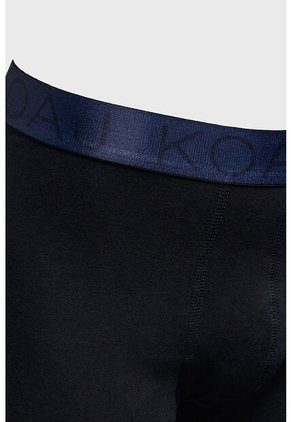 KOAJ Bóxer Midway Brief-largo Azul Con Cintura Estampada