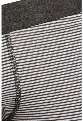 KOAJ Bóxer Trunk-corto Gris Claro A Rayas Con Tiro Bajo