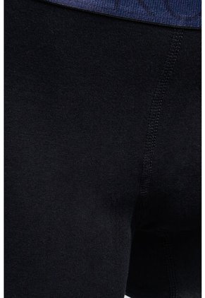 KOAJ Bóxer Midway Brief-largo Azul Con Cintura Estampada