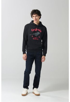 KOAJ Jean Slim Tiro Bajo Ceñido Azul Intenso Con Cremallera