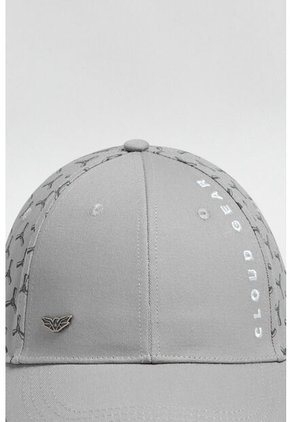 KOAJ Gorra Beisbolera En Color Azul, Con Refuerzo, Cierre Trabilla Y Aplique Bordado "Aerowear".