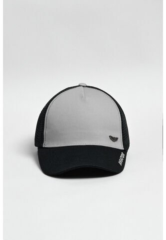 KOAJ Cachucha Trucker Importada Color Negro Con Refuerzo, Sistema De Cierre Trabilla Y Con Bordado De 