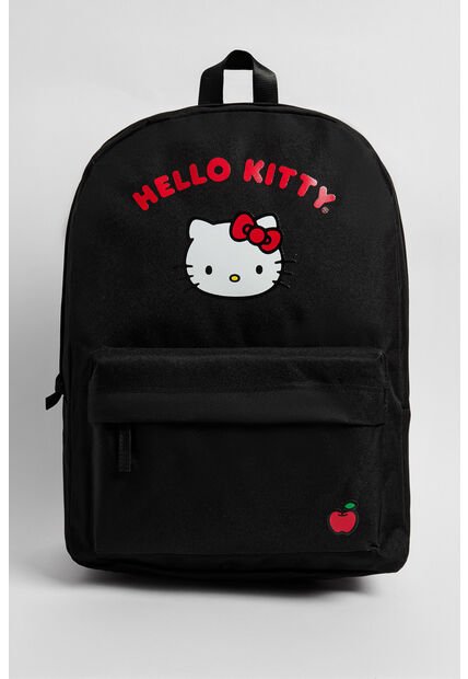 Maleta / Morral Con Diseño Clásico De Hello Kitty.