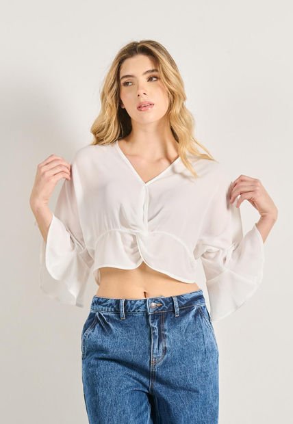 KOAJ BLUSA KOAJ NUDO MANGA 3-4  8714