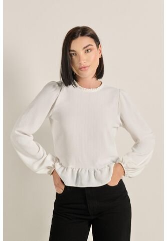 BLUSA KOAJ MANGAS GLOBO  6753 2/24 Koaj