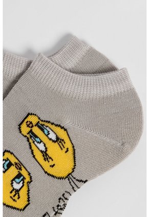 Medias Tobilleras Con Diseño En Jacquard, Licencia, Looney Tunes.
