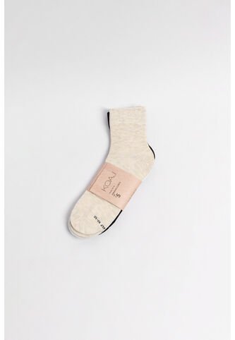 KOAJ Paquete De Medias Cortas Unicolores X5 Con Elástico Koaj