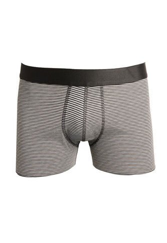 KOAJ Bóxer Trunk-corto Gris Claro A Rayas Con Tiro Bajo Koaj