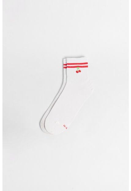 KOAJ Media Urbana Corta, Con Bordado En Costado