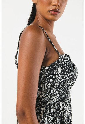 VESTIDO KOAJ LARGO TIRAS 10656 1/25