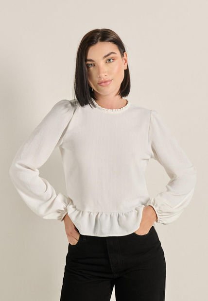 KOAJ BLUSA KOAJ MANGAS GLOBO  6753 2/