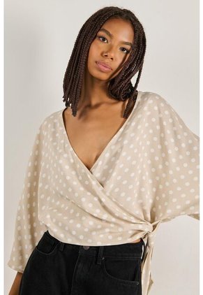 BLUSA KOAJ CORDON CRUZADO 7518 2/24