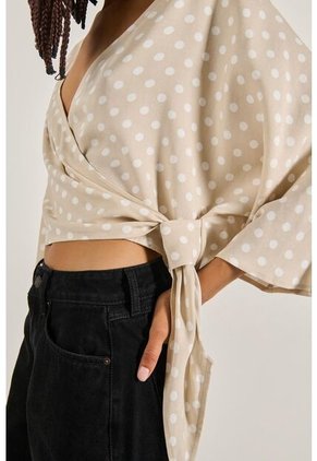 BLUSA KOAJ CORDON CRUZADO 7518 2/24