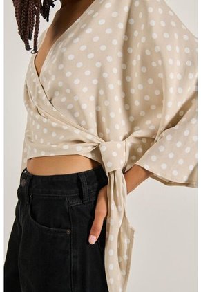 BLUSA KOAJ CORDON CRUZADO 7518 2/24